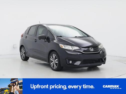 Black 2017 Honda Fit EX