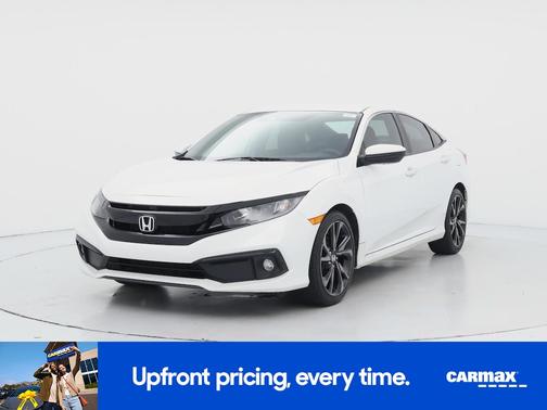 White 2020 Honda Civic Sport