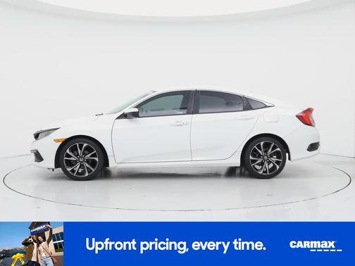 White 2020 Honda Civic Sport