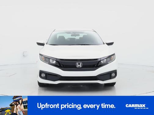 White 2020 Honda Civic Sport