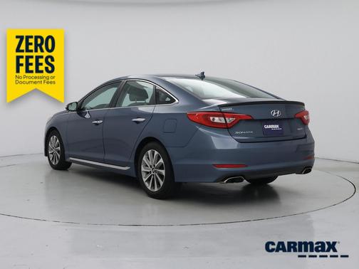 Blue 2016 Hyundai SONATA Sport