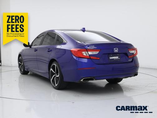 Blue 2019 Honda Accord Sport