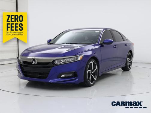 Blue 2019 Honda Accord Sport