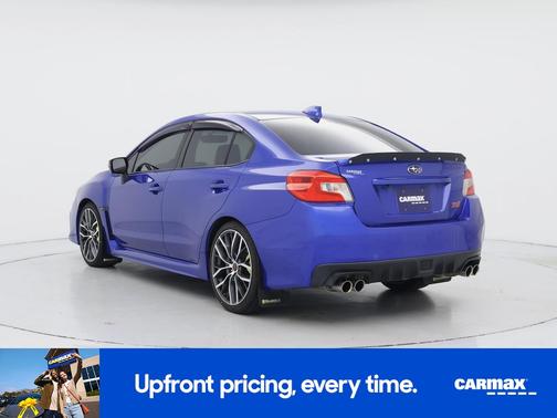 Blue 2020 Subaru WRX STI Limited