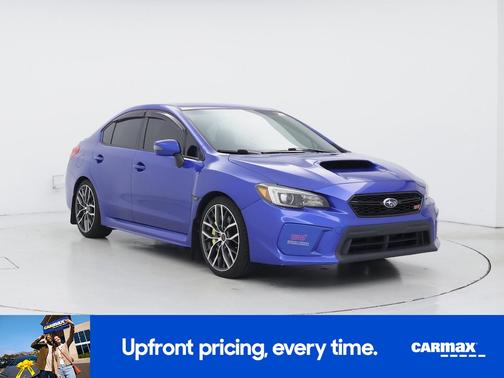 Blue 2020 Subaru WRX STI Limited