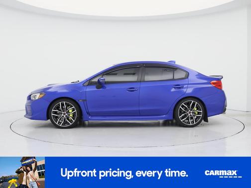 Blue 2020 Subaru WRX STI Limited