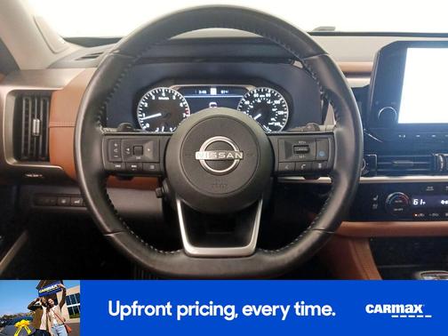 Green 2022 Nissan Pathfinder Platinum