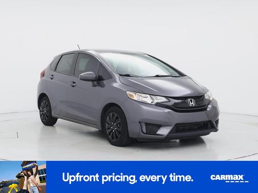 Gray 2015 Honda Fit LX