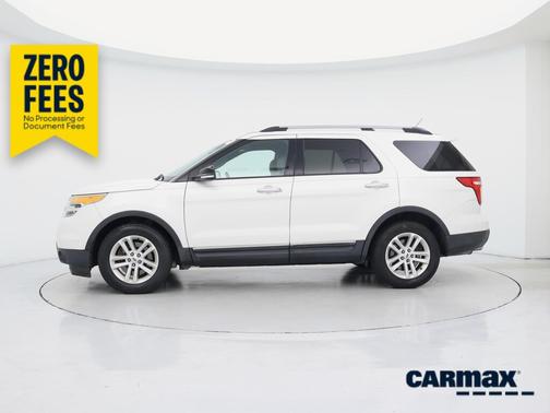 White 2015 Ford Explorer XLT