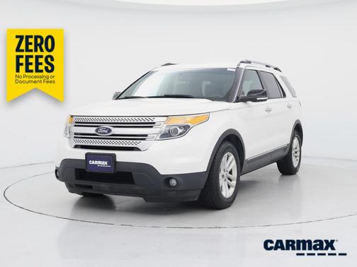 White 2015 Ford Explorer XLT