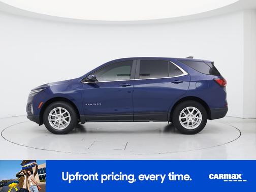 Blue 2022 Chevrolet Equinox LT