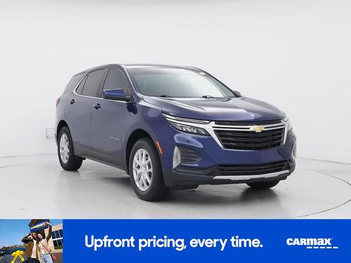 Blue 2022 Chevrolet Equinox LT