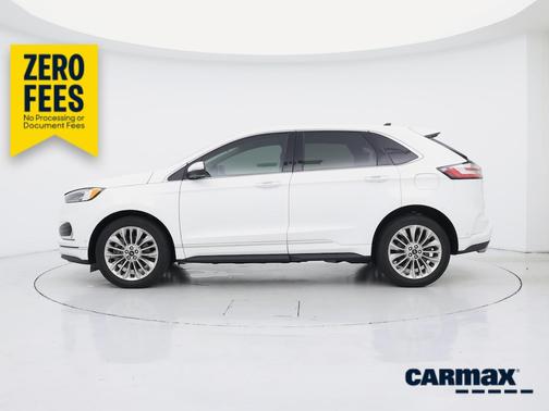 White 2024 Ford Edge Titanium