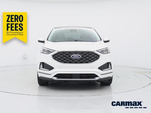 White 2024 Ford Edge Titanium