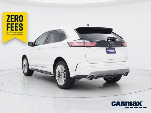 White 2024 Ford Edge Titanium