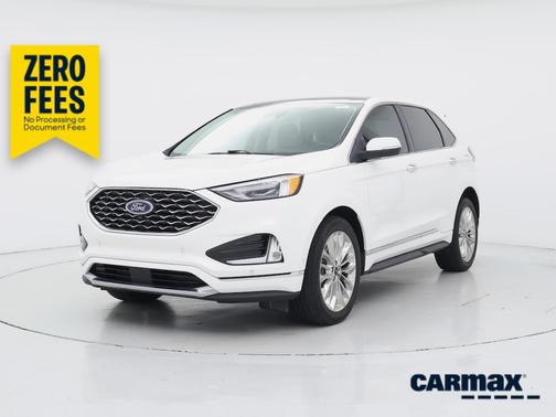 White 2024 Ford Edge Titanium
