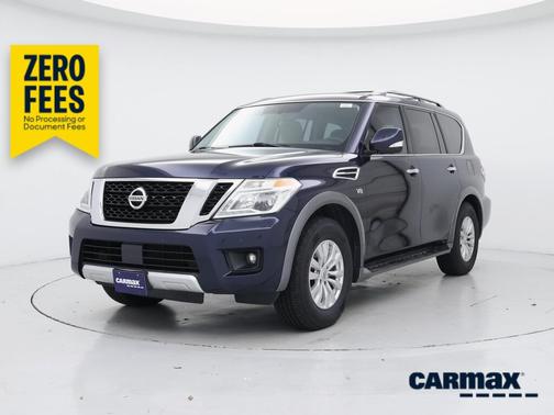 Blue 2018 Nissan Armada SV
