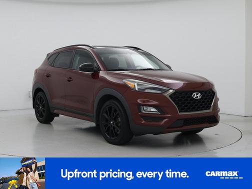 Red 2019 Hyundai TUCSON Night