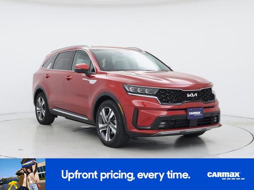 Red 2023 Kia Sorento Hybrid SX Prestige
