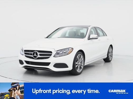 White 2016 Mercedes-Benz C-Class
