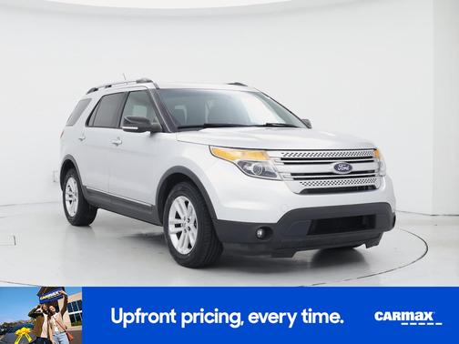 Silver 2014 Ford Explorer XLT