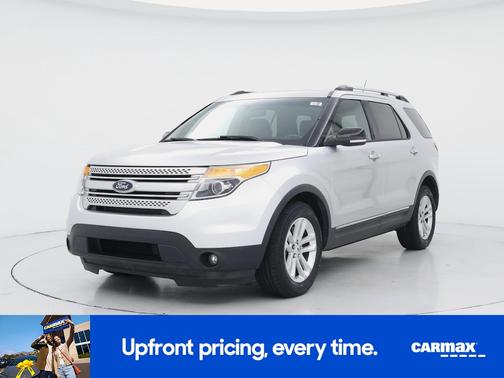 Silver 2014 Ford Explorer XLT