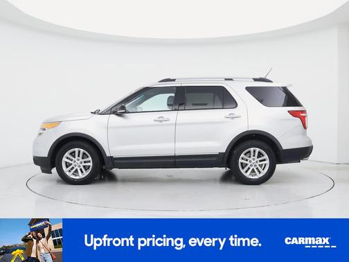 Silver 2014 Ford Explorer XLT