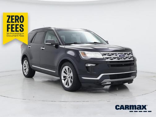 Black 2019 Ford Explorer Limited