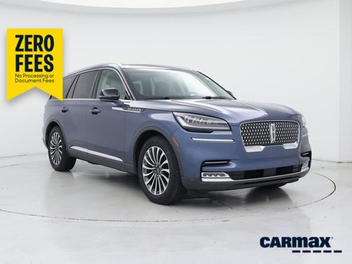 Blue 2020 Lincoln Aviator Reserve