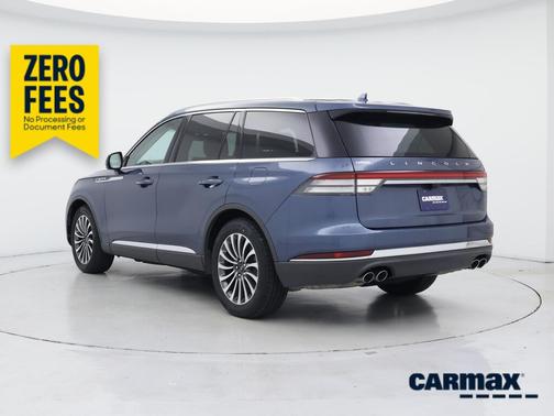 Blue 2020 Lincoln Aviator Reserve