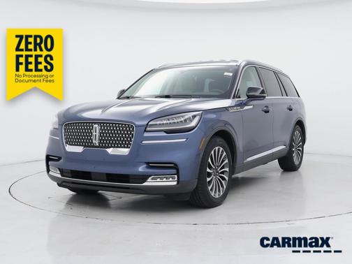 Blue 2020 Lincoln Aviator Reserve