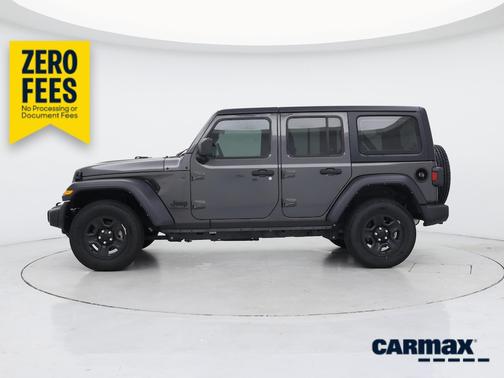 Black 2024 Jeep Wrangler Sport