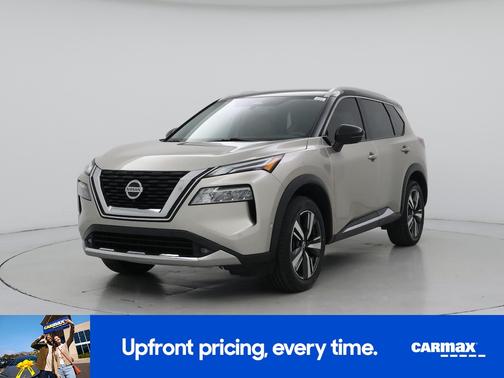 Silver 2021 Nissan Rogue Platinum