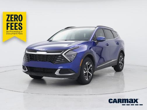 Blue 2025 Kia Sportage EX