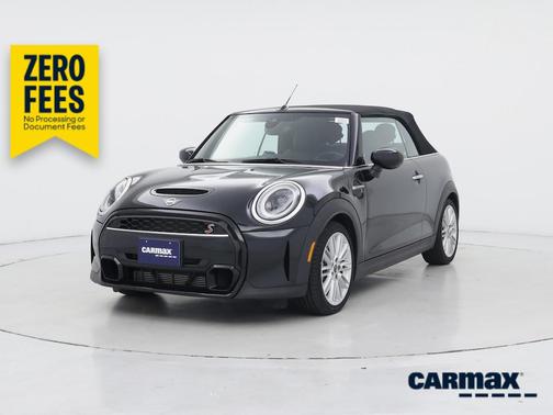 Black 2023 MINI Convertible S