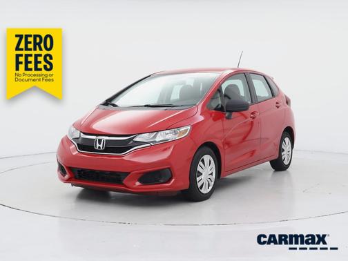 Red 2019 Honda Fit LX