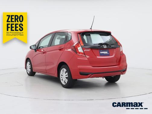 Red 2019 Honda Fit LX