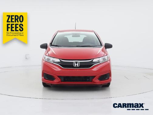 Red 2019 Honda Fit LX