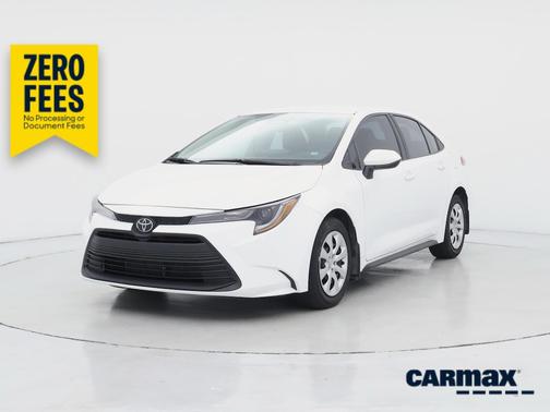 White 2024 Toyota Corolla LE
