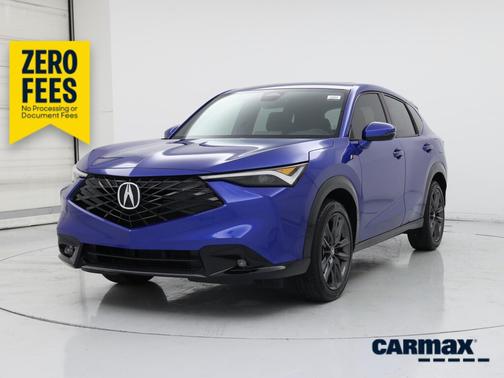Blue 2025 Acura ADX A-Spec