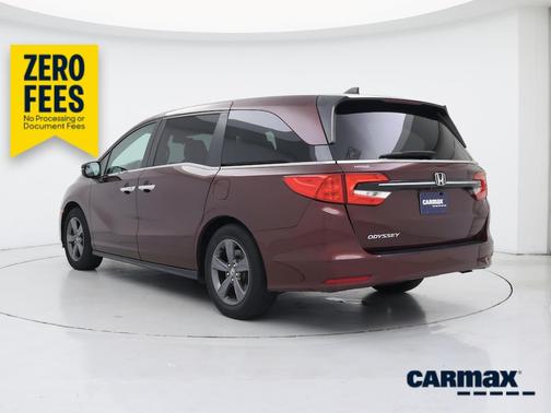 Burgundy 2021 Honda Odyssey EX