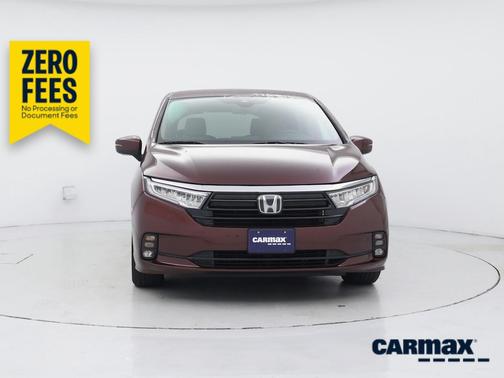 Burgundy 2021 Honda Odyssey EX
