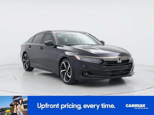 Black 2021 Honda Accord Sport SE