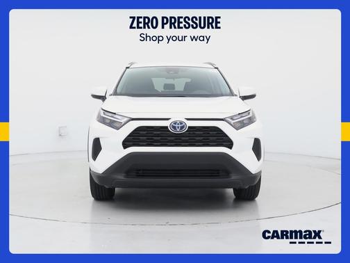 White 2024 Toyota RAV4 Hybrid XLE