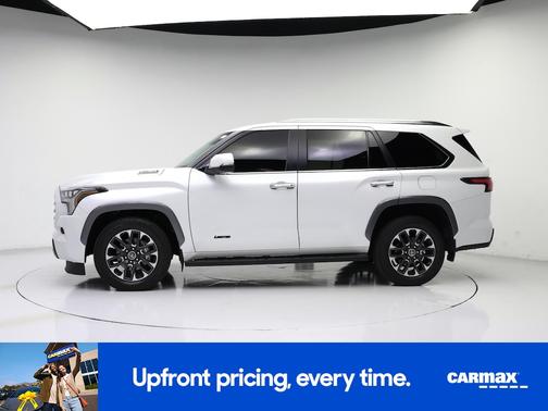 White 2024 Toyota Sequoia Limited