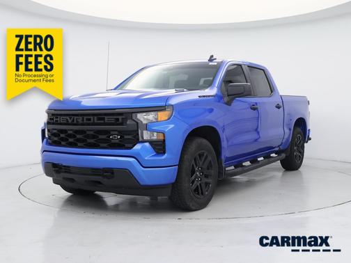 Blue 2026 Chevrolet Silverado 1500 Custom