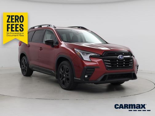 Burgundy 2024 Subaru Ascent Onyx Edition
