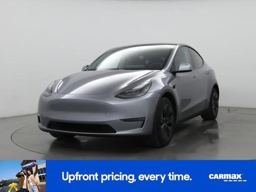 Silver 2025 Tesla Model Y Long Range