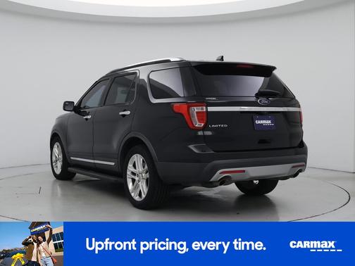 Black 2017 Ford Explorer Limited