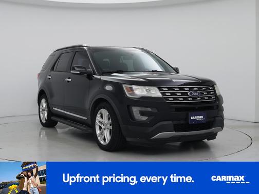 Black 2017 Ford Explorer Limited